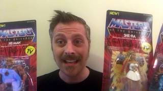 Super7 MOTU Vintage Filmation He-man She-ra Skeletor Action Figures - Rocco Rips It Open!