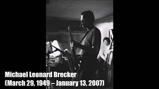 Michael Brecker Live Solo on "Safari"