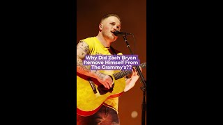 Why Did Zach Bryan Remove Himself FromThe Grammy's??