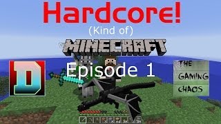 Minecraft Survival Island Episode 1 - Hardcore Kind Of