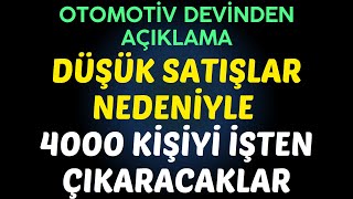 4000 KİŞİYİ İŞTEN ÇIKARACAKLAR DÜŞÜK SATIŞLAR NEDENİYLE #borsa #hisse #FROTO #analiz #frotoanaliz