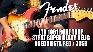 Let The Tones Do The Talking... Fender CS Ltd '61 Bone Tone Stratocaster Super Heavy Relic