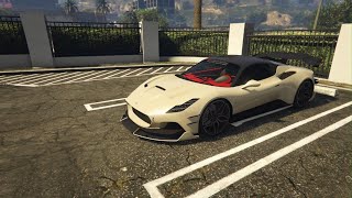 Cars of gta expanded & enhanced 4K: Lampadati corsita, Maserati MC20