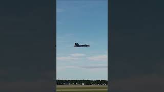 AMAZING CF18 2024 DEMO JET SPOTTED!! #f18 #canada #shorts #dcs #airshow #gaming