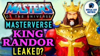 LEAKED! New Eternia King Randor MOTU Masterverse - Mega Jay Retro