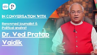 Renowned journalist Dr. Ved Pratap Vaidik in conversation with The Probe, Caucus, Hindu College