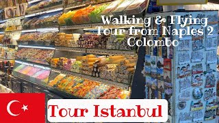 Tour Istanbul free tour by Turkish Airlines | Walking tour Istanbul & Flying from Naples to Colombo