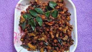 Bitter gourd & Bengal gram fry | No bitterness | Healthy Kids Recipe | BOMMI's KITCHEN