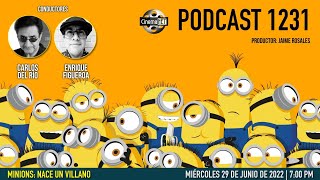 CinemaNET 1231: Minions: Nace un Villano (Minions: The Rise of Gru, 2022)