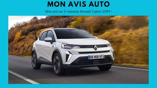 MON AVIS SUR LE RENAULT CAPTUR RESTYLE 2024 !