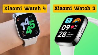 XIAOMI REDMI WATCH 4 VS WATCH 3