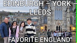 Day10 FAVOURITE ENGLAND #edinburgh #york #leeds with #family  #batak  #goldenrama  #liburankeluarga