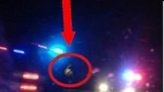 Police capture Alien Caught On Tape!  Must See!  What is it?