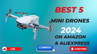 Top 5 BEST Mini Drones in 2024 | BEST 5 Mini Drone On Aliexpress And Amazon