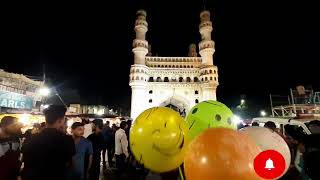 Hyderabad Charminar Video | Evening Crowd at Charminar | winners10