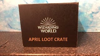 APRIL 2019 "Beast Within" Wizarding World Loot Crate Unboxing!