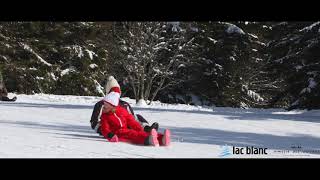 Luge en famille à la station du Lac Blanc