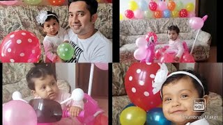 Ainaz's 1st Birthday  wished  video||Shorts