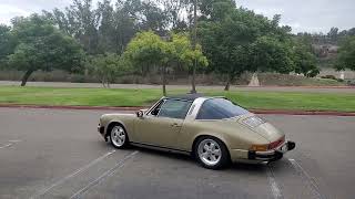 1974 Porsche 911 Targa w/th Chevy GM 350 Small Block Swap "Paint Correct"