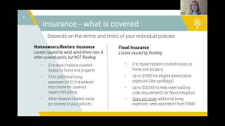 What if I have insurance? | FEMA Application & Appeals Workshop FAQ