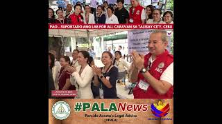 PAO - SUPORTADO ANG LAB FOR ALL CARAVAN SA TALISAY CITY, CEBU