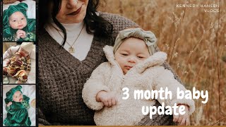 THREE MONTH OLD BABY UPDATE | baby update, milestones, EEG results & next steps