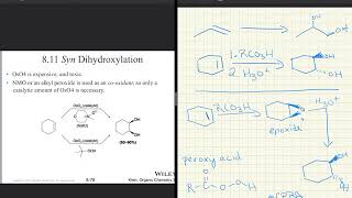 Organic 1 Ch. 8 Part 4 dihydroxylations and oxidative cleavage