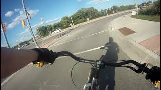 motorized bike cruising 50+mph