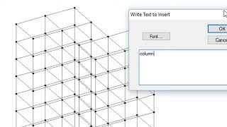 Text on staad modelstaad pro v8i tutorial