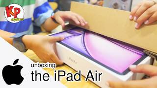 Unboxing the New iPad Air