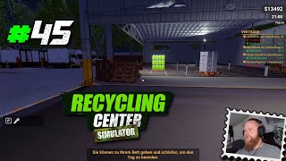 🗑 RECYCLING CENTER SIMULATOR 🗑 ╠ Let´s play ╣  #45 ╠ Vorratsproduktion auf´s Lager