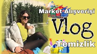 MARKET ALIŞVERİŞİ YAPTIK | GİYİNME ODASI VE MAKYAJ MASASI TEMİZLİĞİ |GÜNLÜK VLOG |DOĞUM GÜNÜ KUTLADK