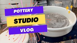 Beginner Wheel throwing…. Chatty vlog style video!