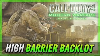 Modern Warfare Remastered Glitches -"Easy High Ledge Glitch On Backlot (COD 4 MWR Glitches)