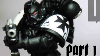 How to paint Black Templars Space Marines part 1 by Lester Bursley