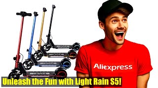 Light Rain S5 Kids Electric Scooter: The Ultimate Must-Have for Fun and Safety!