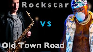 ROCKSTAR + Old Town Road | Brendan Ross Sax Cover