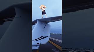 Shigure Ui Loli Dance with our Diamond DA40 #shorts #shigureui #loligodrequiem #da40 #studentpilot