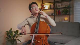 Being #Fearless | Bach Violin Partita No. 2 Gigue for Cello | Nathan Chan