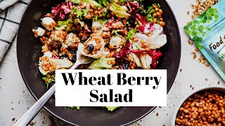 Wheat Berry Salad with Feta and Cherries | HOW TO COOK WHEAT