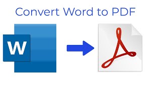 How to convert Microsoft Word Document to PDF