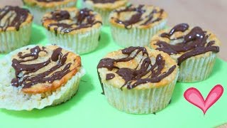 Cupcakes de Leche y Avena|Saludables🌷