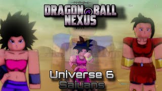 Universe 6 SAIYANS are HERE!!! Showcase|Dragon ball nexus