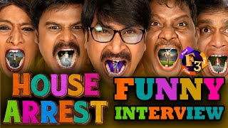 House Arrest Movie Team Hilarious Funny Interview | F3