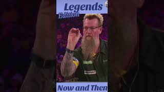 PDC Darts World Matchplay Stars "Then & Now"# #sports #darts #thenandnow #shortsvideo #shorts