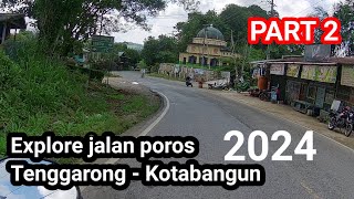 Penuh tikungan tajam Simpang senoni - KM 40 - Lebaho Ulaq