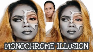 MONOCHROME ILLUSION || Illumin_Arty INSPIRED || All About TALA