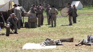 APPOMATTOX CIVIL WAR SESQUICENTENNIAL--fife and drum at the Confederate camp