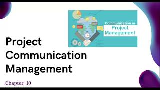 Project Communication Management| Taha Haveliwala