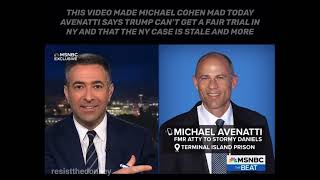 Michael Avenatti interview from prison